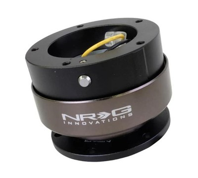 NRG Innovations Gen 2.5 Racing Style Steering Wheel Quick Release Hub, 6-Hole...