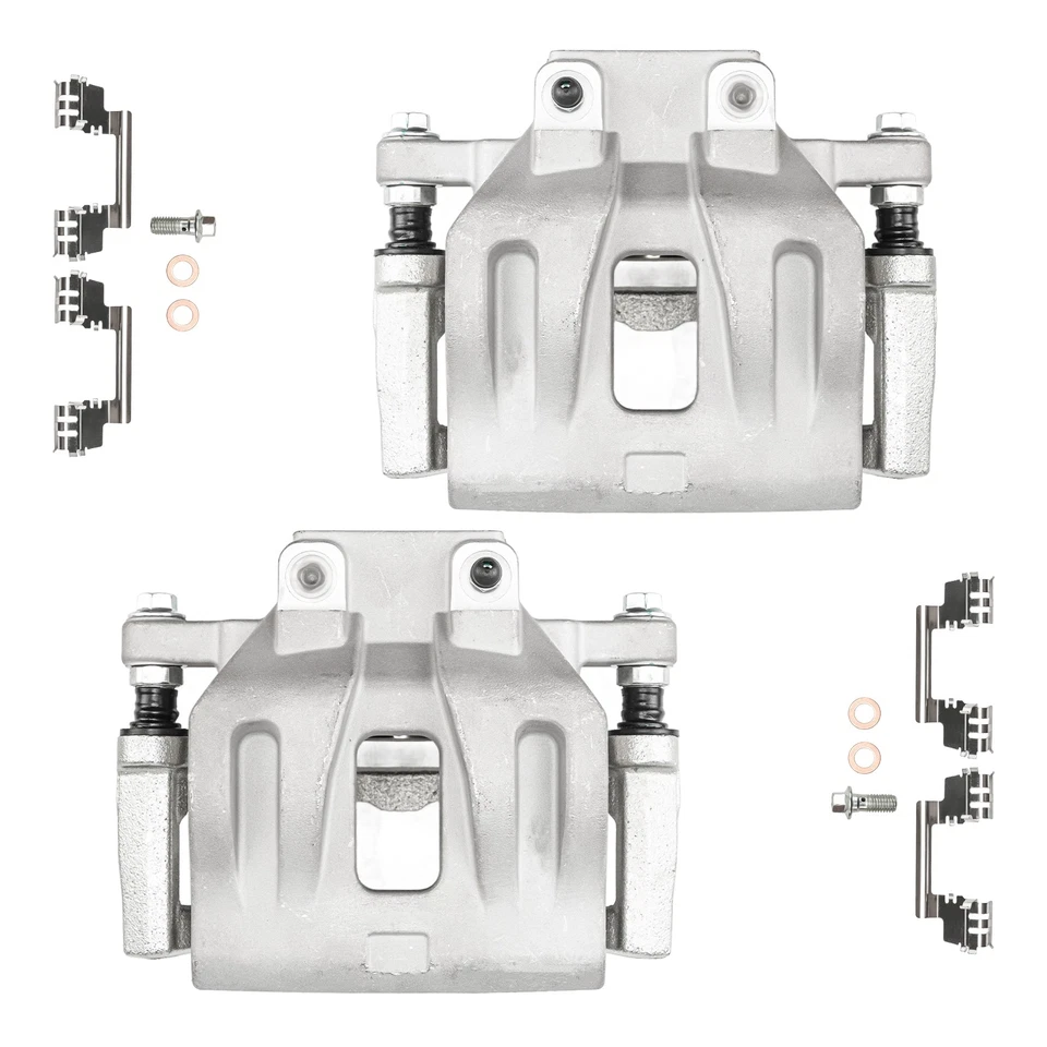 Pair Front Brake Calipers w/ Bracket Fits Chrysler 300 2005-2010 Dodge Charger - Image 4 of 4