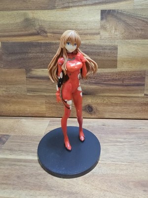 Asuka Langley Figure   Statue Evangelion   Damaged Plug Suit   20 Cm(8inches)