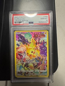 Pikachu Crown Zenith Psa 10 | eBay