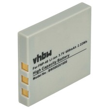 Image of Battery for Praktica Luxmedia 7203 6503 6403 6105 10-23 7303 12-23 12-03 500mAh
