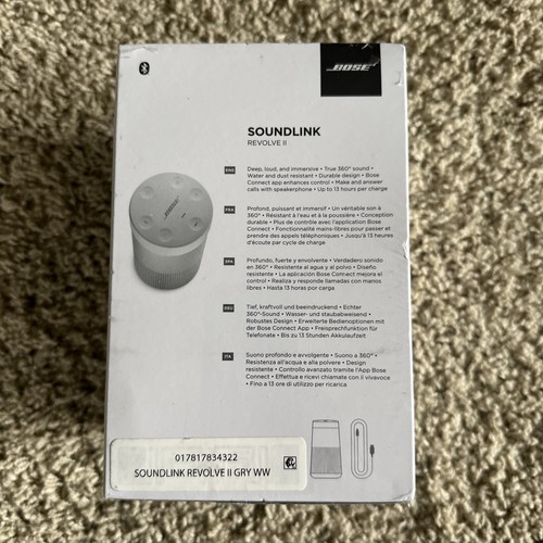 Enceinte Bluetooth portable Bose SoundLink Revolve II - 858365-0300 Luxe Argent - Photo 3/6