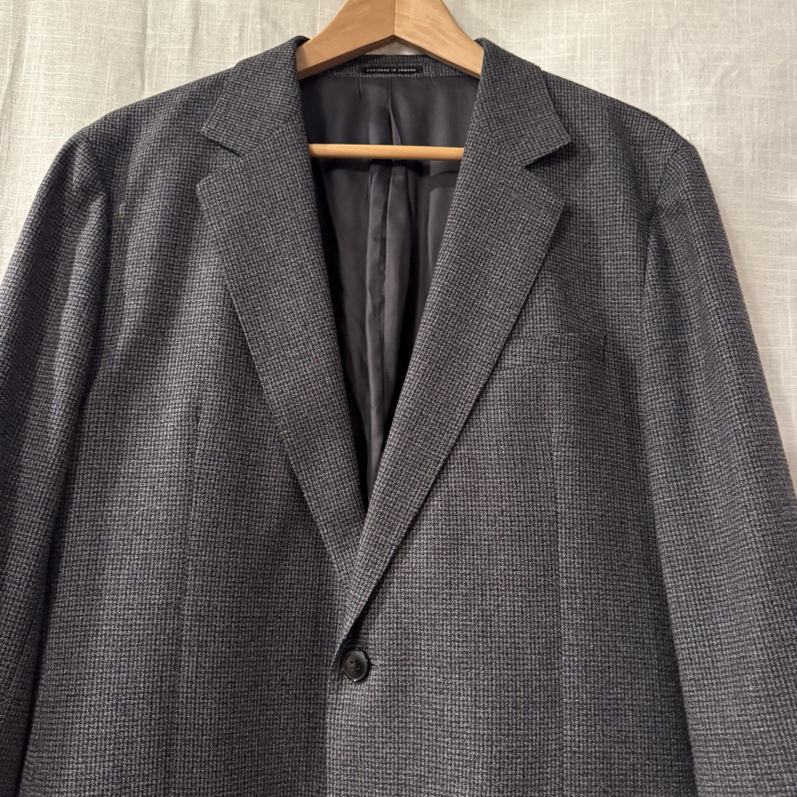 Reiss Blazer Men Wool Blend Size 42 image 2