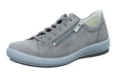 Legero Halbschuh Tanaro Grau Nubukleder Schnürschuh Sneaker Flachschuh Freizeit