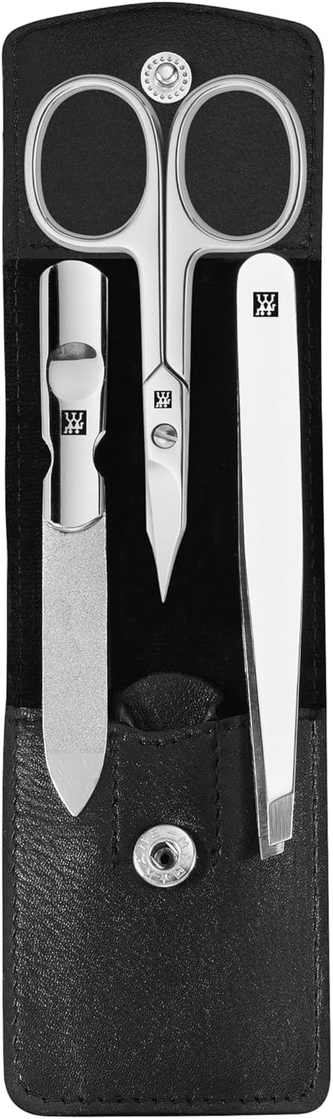 Set Manicure Regalo 3 Pezzi | Kit Pedicure Estetico in Acciaio Inox