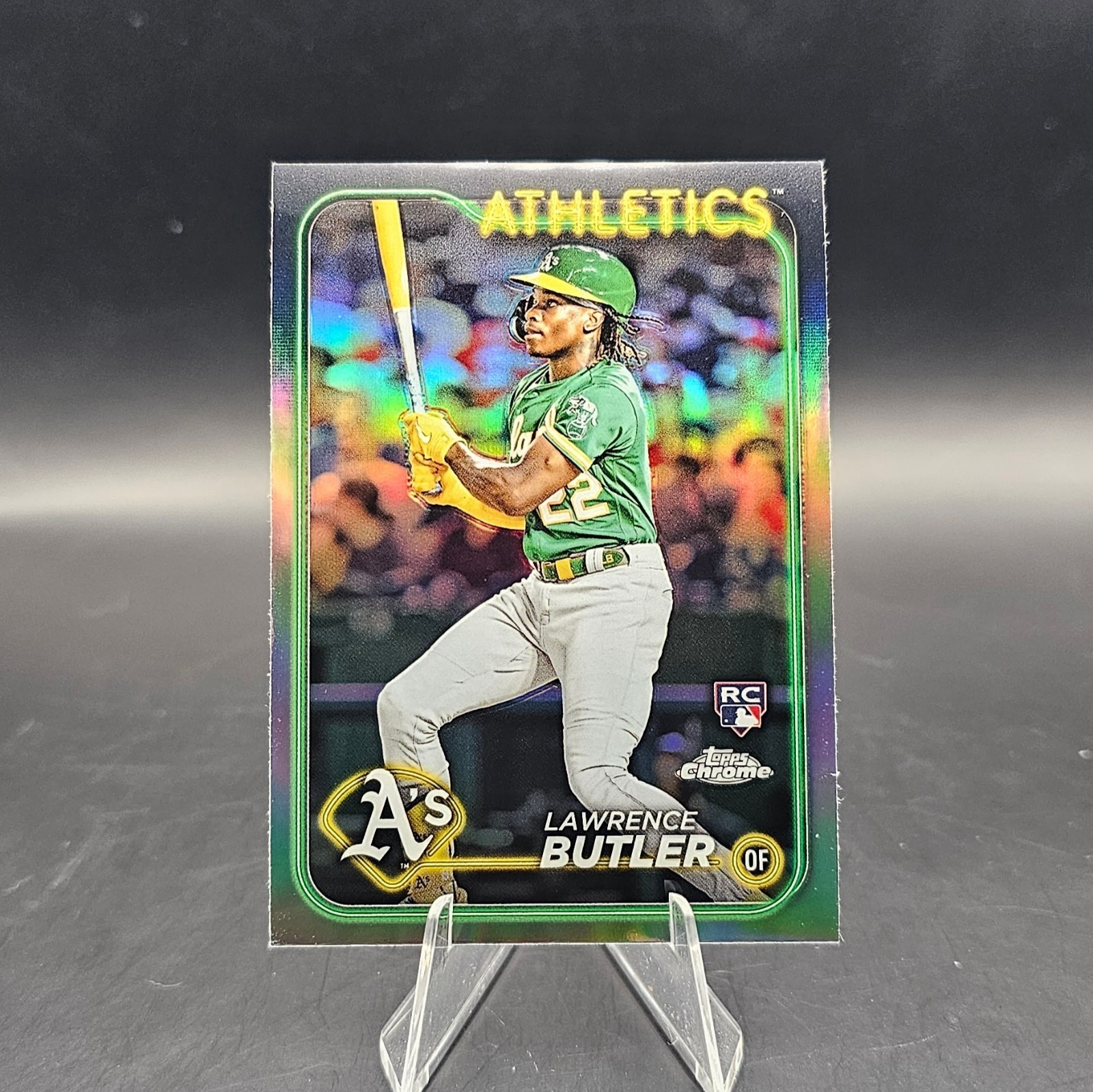 2024 Topps Chrome Lawrence Butler Refractor RC #5 Athletics