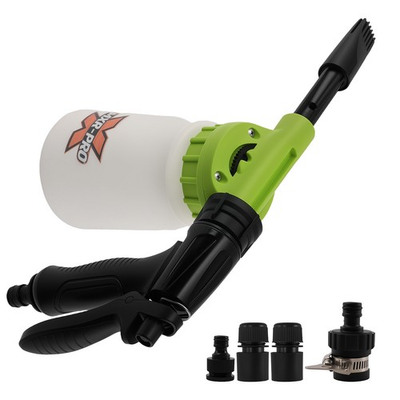 #ad #ad 1L Foam Lance for Car Wash Hose 5 8#x27; 3 4#x27; Thread 6 10 Bar Pressure Sprayer $25.80