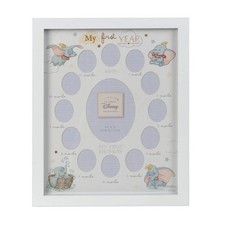 Image of Disney Dumbo Magical Beginnings My 1st Year 13 Pic Photo Frame Baby Shower Gift