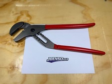 Snap-on Tools New Red 16 Soft Grip Adjustable Joint Pliers Awp160 Snap-on Tools New Red 16 Soft Grip Adjustable Joint Pliers Awp160