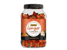 Ginger Chews 1 Pound Jar Soft Candy Digestive Support Upset Stomach Relief