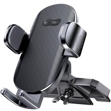 Car Phone Holder, Universal CD Slot Phone Mount, Hands Free Automobile Cell P...