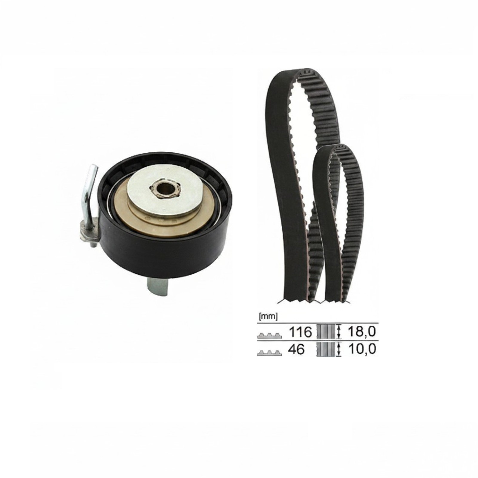 Schaeffler Ina Set Di Cinghie Di Distribuzione Ina 530 0701 10 - Immagine 2