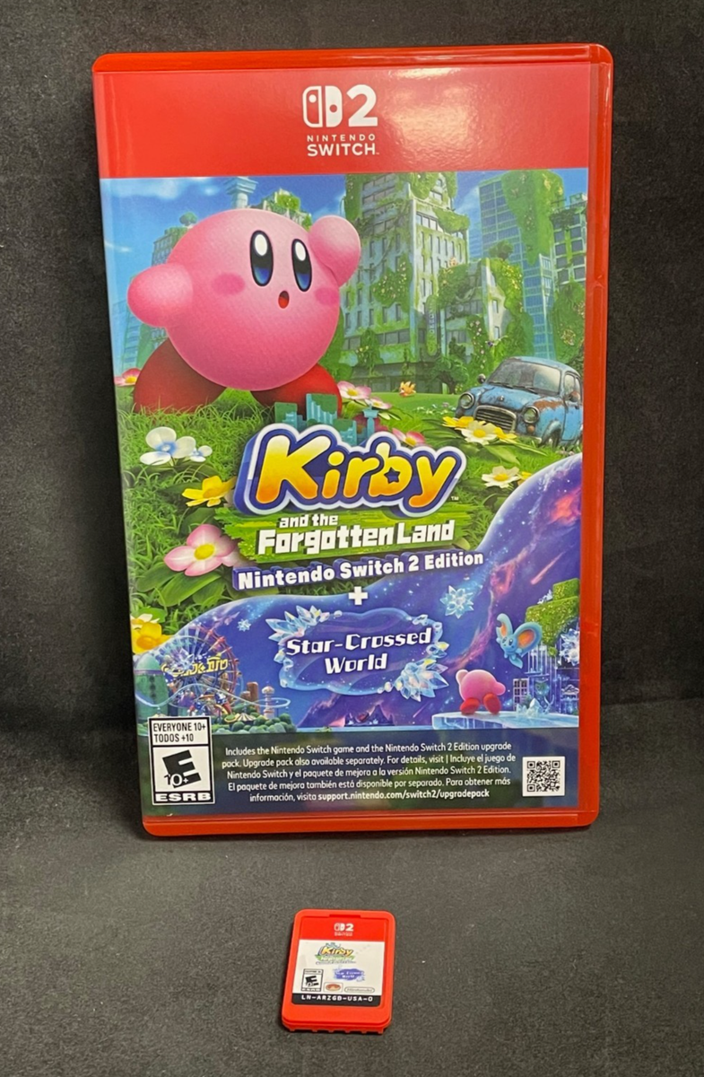 【13999・14436】NINTENDO Switch Kirby and the Forgotten Land + Star-Crossed World (Nintendo Switch