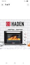 Haden 25L Mini Oven with Grill & Double Hot Plates – Versatile Table top Oven