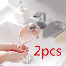 2 Piece Faucet Extender Water Saving Help Children Hand Washing Equipment Bathro