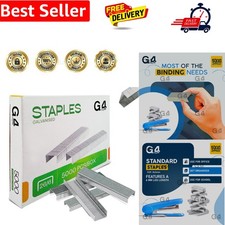 5200 x 26/6 No 56 6mm QUALITY STANDARD STAPLES 30 sheets capacity 0.0016 per staple