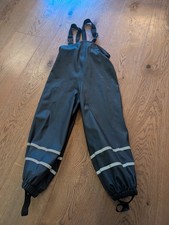 Topoloni Regenhose / Matschhose / Buddelhose Gr. 104 - blau