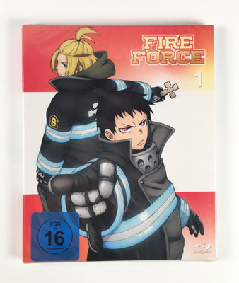 FIRE FORCE | Vol. 1 | Blu-ray | im Schuber | Episoden 01-06 | noch foliert