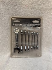 Husky 565-882 Stubby Combination Wrench Set Of 7 Pieces Metric