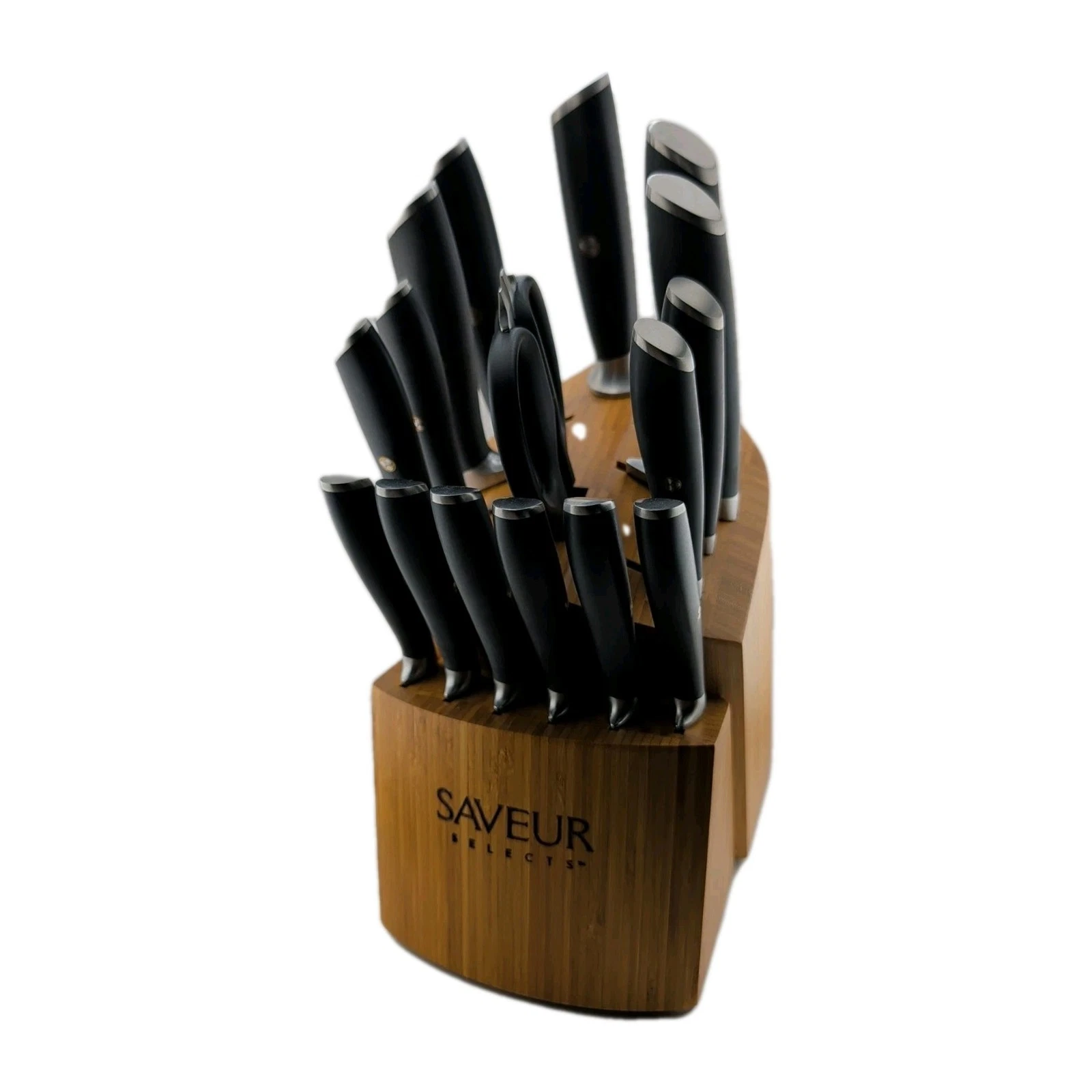 SAVEUR Selects Voyage Series Pro-Performance 17pc Knife Block Set 1026320 NSF