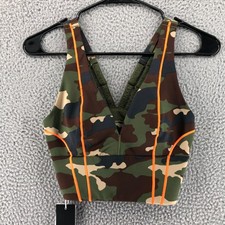 Adidas IVY PARK Tri Bra Orange Camp Women's Size XS HZ2587