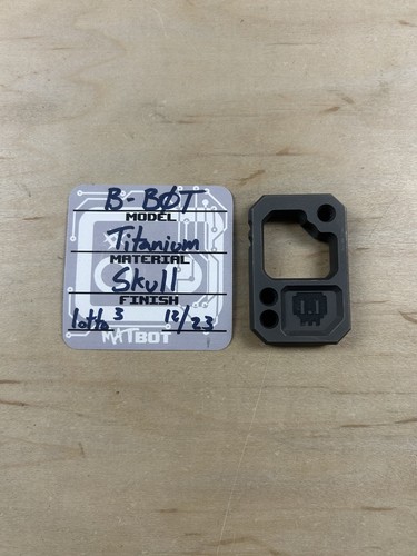 Matb0t EDC B-B0t - Titanium Skull lotto 3 from 12/23