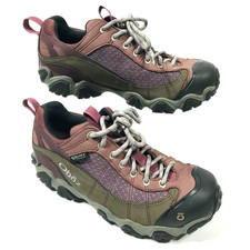 Oboz Firebrand II Low B-DRY Women's Size 9 Hiking Shoes Lilac Purple Waterproof