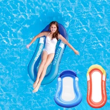 Foldable Outdoor Water Hammock Inflatable Floating Row Water Hammock Swimming