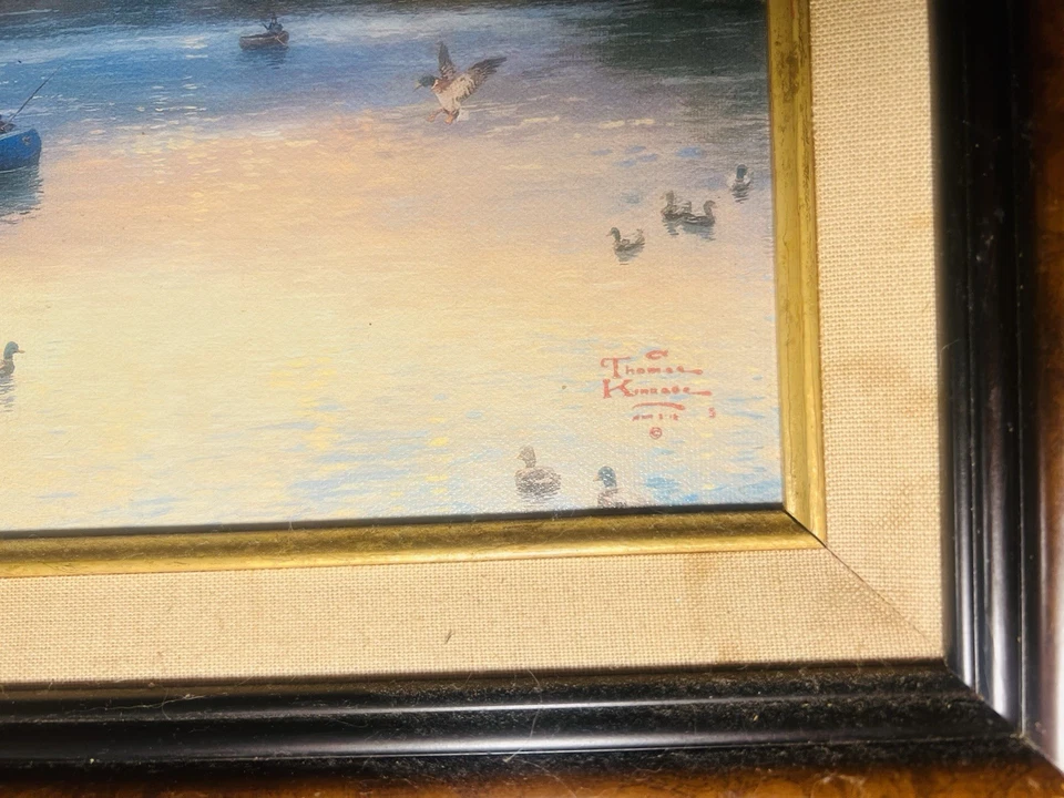 Thomas Kinkade End of A Perfect Day III Canvas Art Limited Edition Lithograph - Image 3 of 4