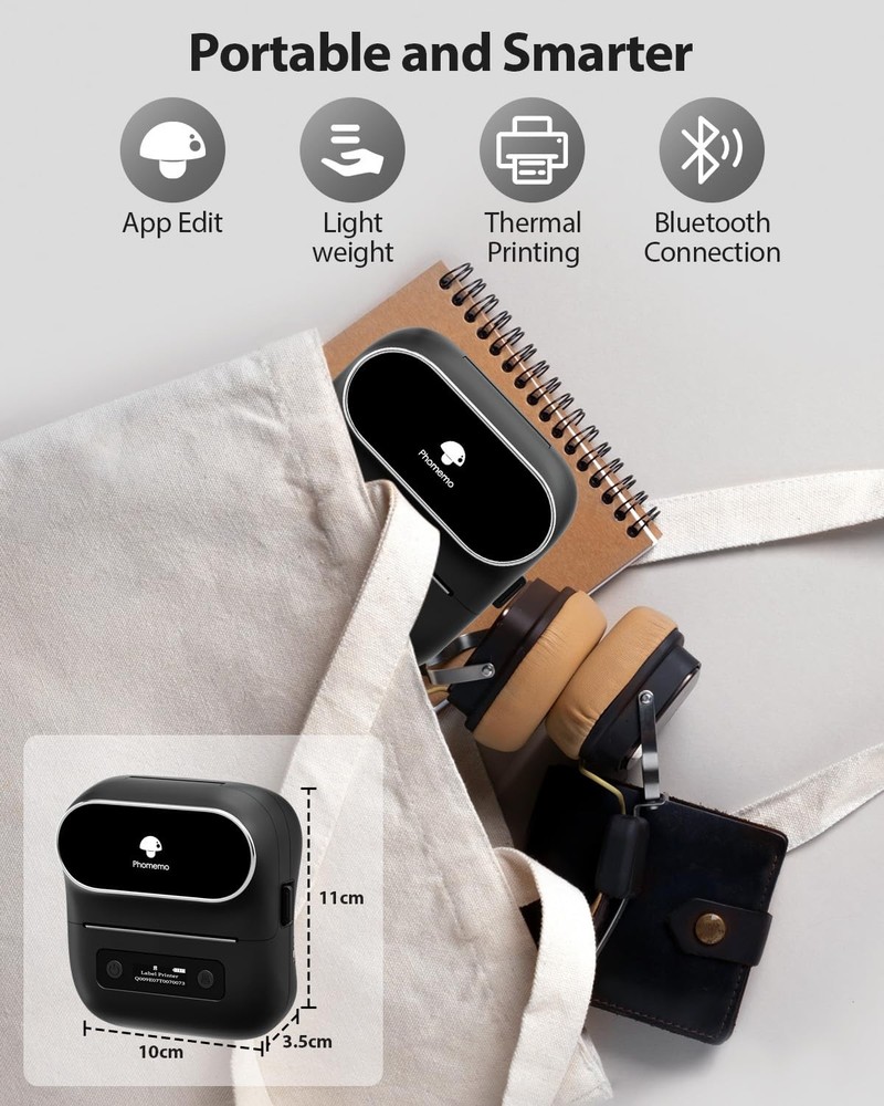 M220 Thermal Label Printer 3-Inch Home Office Shipping Barcode Maker Machine M220 Thermal Label Printer 3-Inch Home Office Shipping Barcode Maker Machine