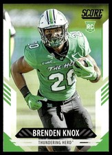 2021 Score Brenden Knox Rookie Marshall Thundering Herd #366