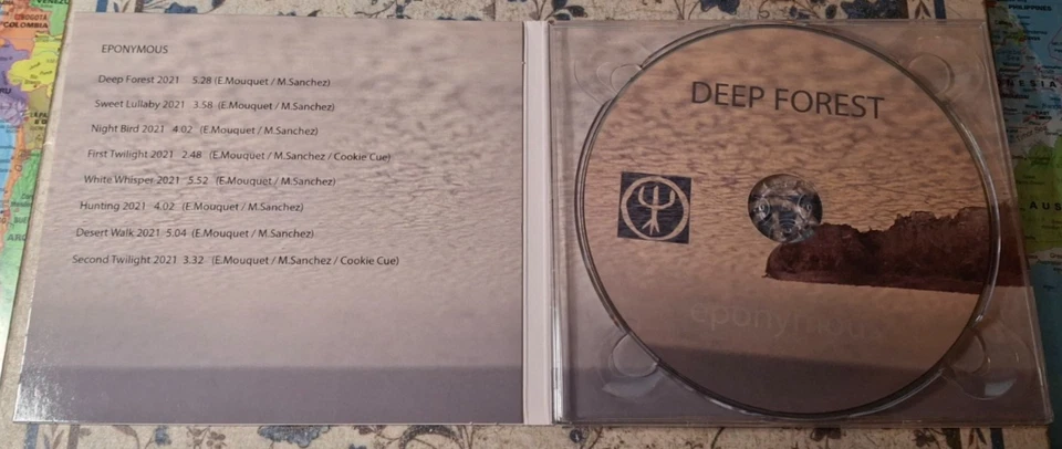Deep Forest – Eponymous (2021) CD, Album, Limited Edition, Digipak, SIGNED - Image 3 of 3