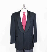 Boss Hugo Boss made in Germany Tuxedo Smoking super 100 S wool jacket size 42R