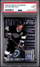 1994 FLAIR WAYNE GRETZKY HOT NUMBERS #2~PSA 9 MINT