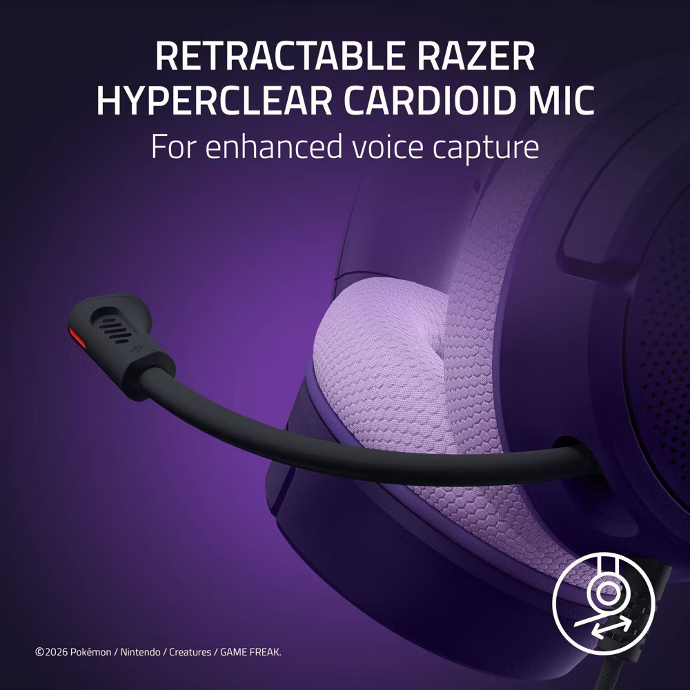 Razer Kraken V4 X - Edición Espeon Umbreon, imagen 3