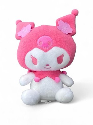sakura Kushurmeサンリオ作家 テディベア ハンドメンド ぬいぐるみ Sanrio Sakura 2023 - Sakura Kuromi Plush | YattaJapan