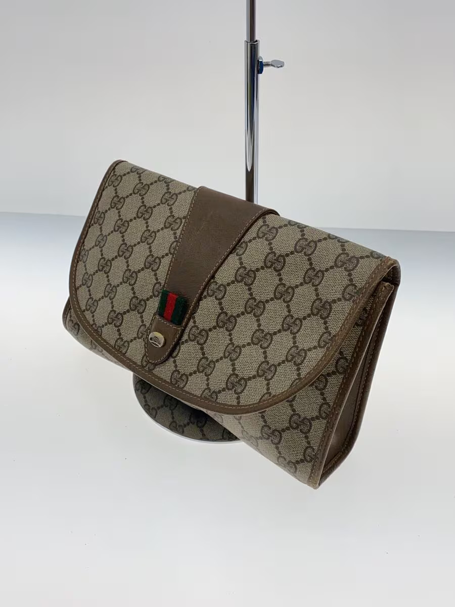 GUCCI PVC Pouch Japanese Import Fashion Accessory