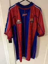 Barcelona 1998 1997 Kappa Football Shirt XL