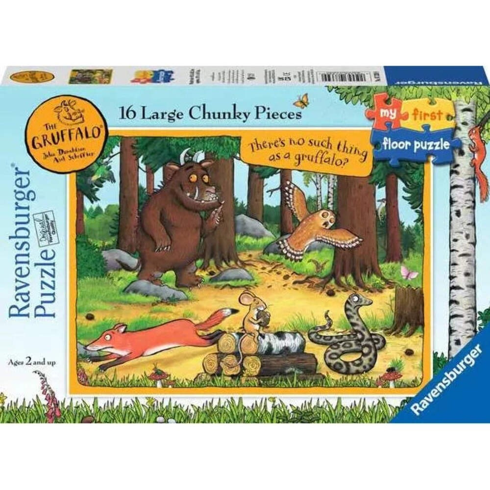 Ravensburger - The Gruffalo My First Floor Puzzle - 16 Pieces Puzzle