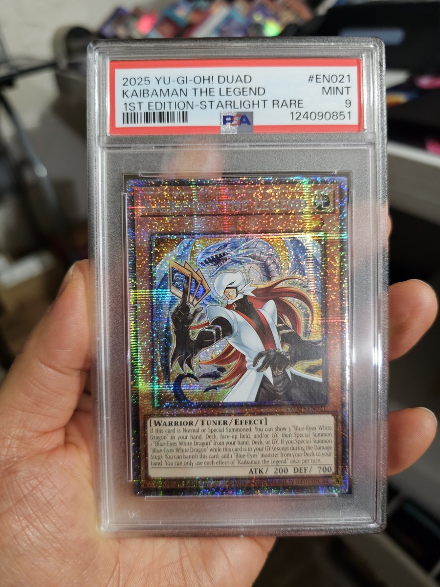 PSA 9 Kaibaman the Legend (Starlight Rare) DUAD-EN021 DUAD 1st