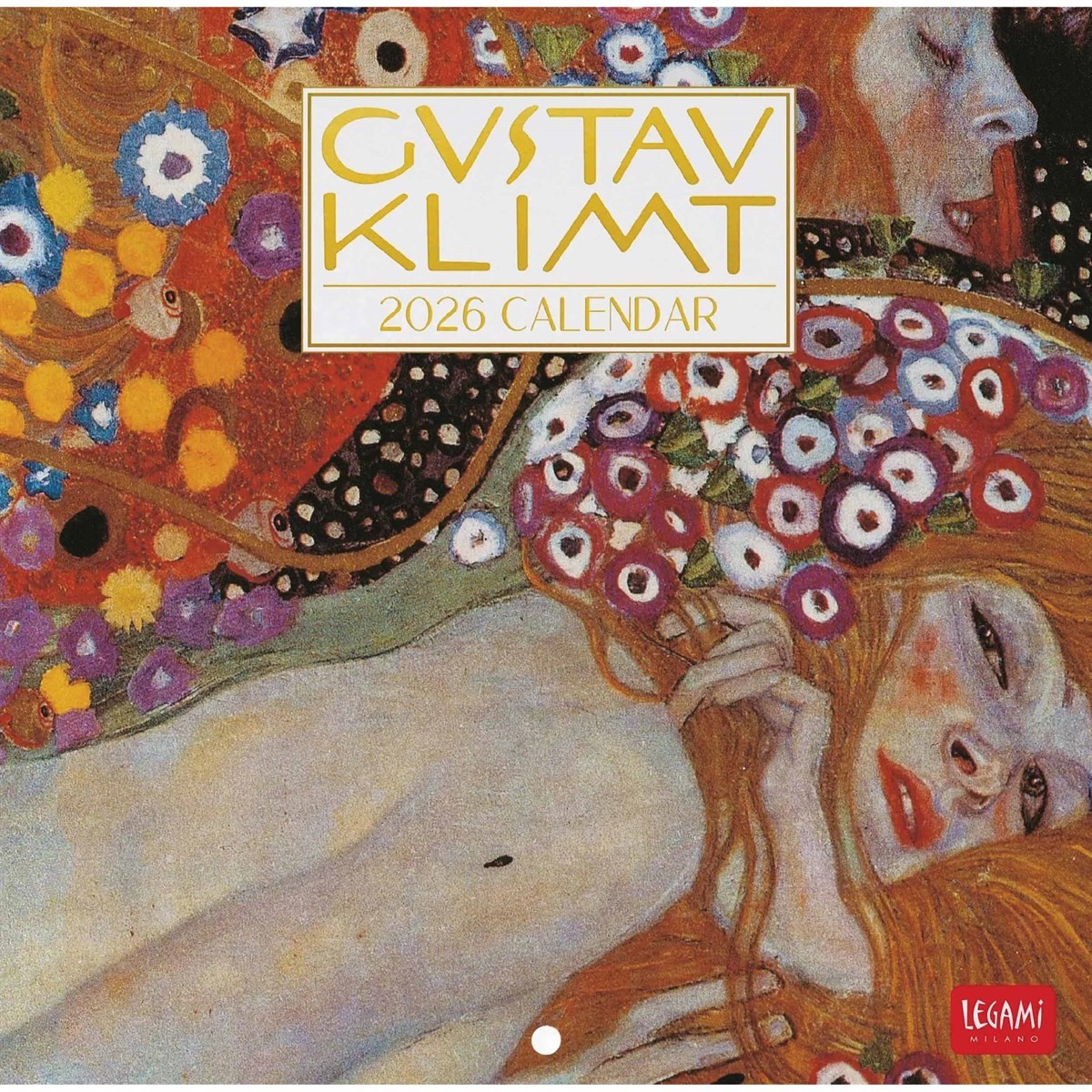 Gustav Klimt Mini Calendar 2026, Wall Calendars, Month To View, Art, Gift