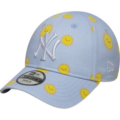 New Era Kids 9FORTY MLB New York Yankees Baseball Cap - Pastel Blue - Toddler