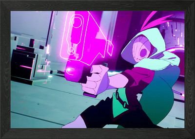 Hyper Light Drifter Framed Wall Art Poster Canvas Print Picture