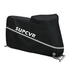 Motorcycle Cover 600D Heavy Duty Waterproof Outdoor All Season 96.5  Lx41"Wx50"H