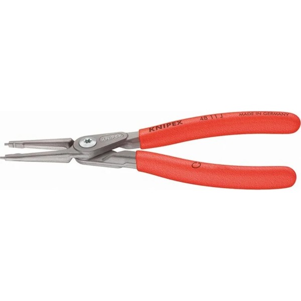 Knipex Sicherungsringzange Innengerade Grau Atramentiert J0 Mm , 4811J0-image