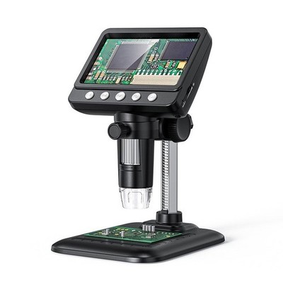 H369 50-1000X Digital Zooming Electron Microscope 2MP with 4.3inch IPS HD Screen