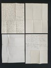 1883 antique NEW HAMPSHIRE STATE GRANGE dunbarton nh LETTERS lot STINSON MARDEN — photo 5
