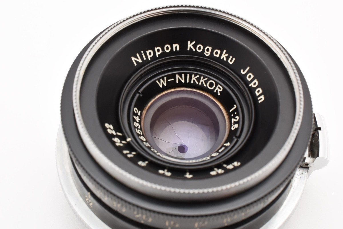 Nikon Sマウント W-Nikkor 35mm f/2.5 Vintage MINT] NIKON W-Nikkor 35mm 3.5cm F/2.5 For Nikon S mount