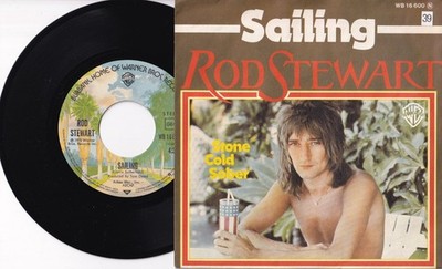 Rod Stewart Sailing Schallplatte Vinyl Single 7 '' Warner Bros. 1975