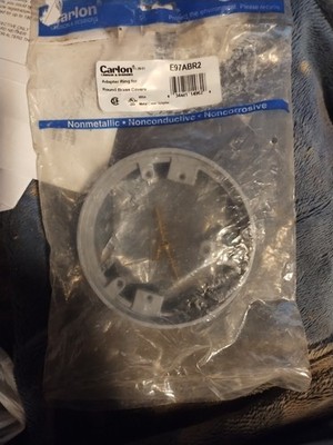 NOB CARLON ADAPTER E97ABR2 RING FOR ROUND STAINLESS STEEL AND BRASS COVERS